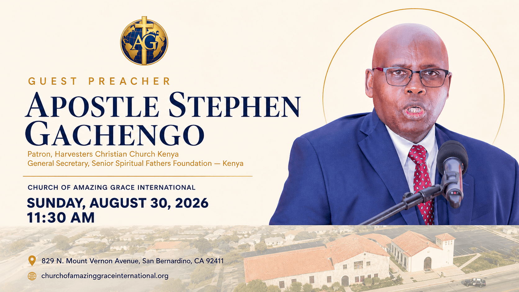 Guest Preacher: Apostle Stephen Gachengo